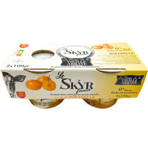 Skyr fermier sur lit de mirabelle 2x100g