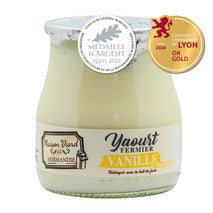 Farmhouse yogurt with natural Madagascar vanilla extract 140g