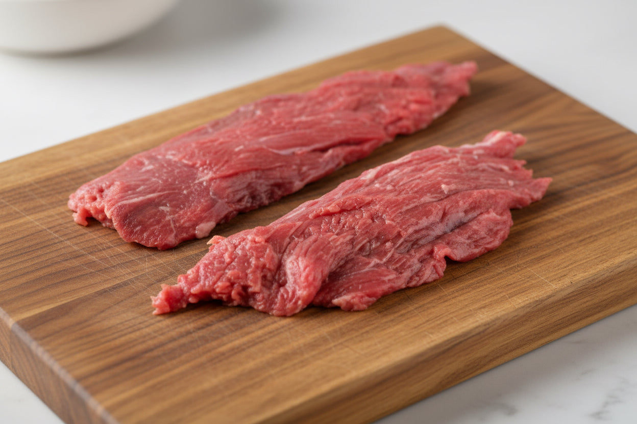 Bavette d'aloyau de boeuf français Charolais 5x±200g