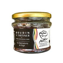 Boudin artisanal de porc Noir de Bigorre bocal A tartiner 180g