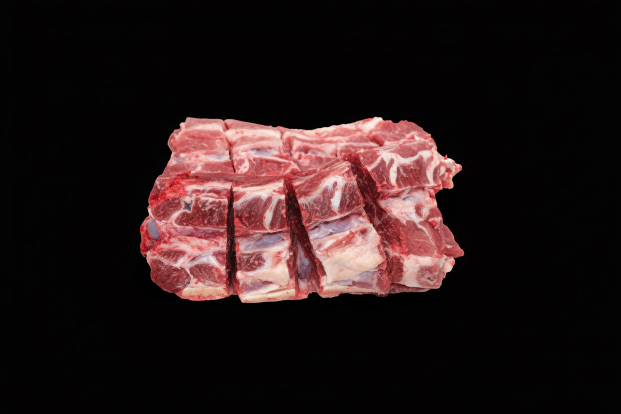 Collier d'agneau fermier du Quercy IGP Label Rouge avec os ±1,3kg