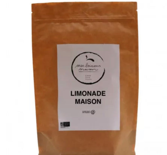 Mezcla casera de limonada orgánica seca