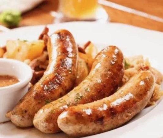 Savoyard sausages, plain, 10 x 90g - ±900g