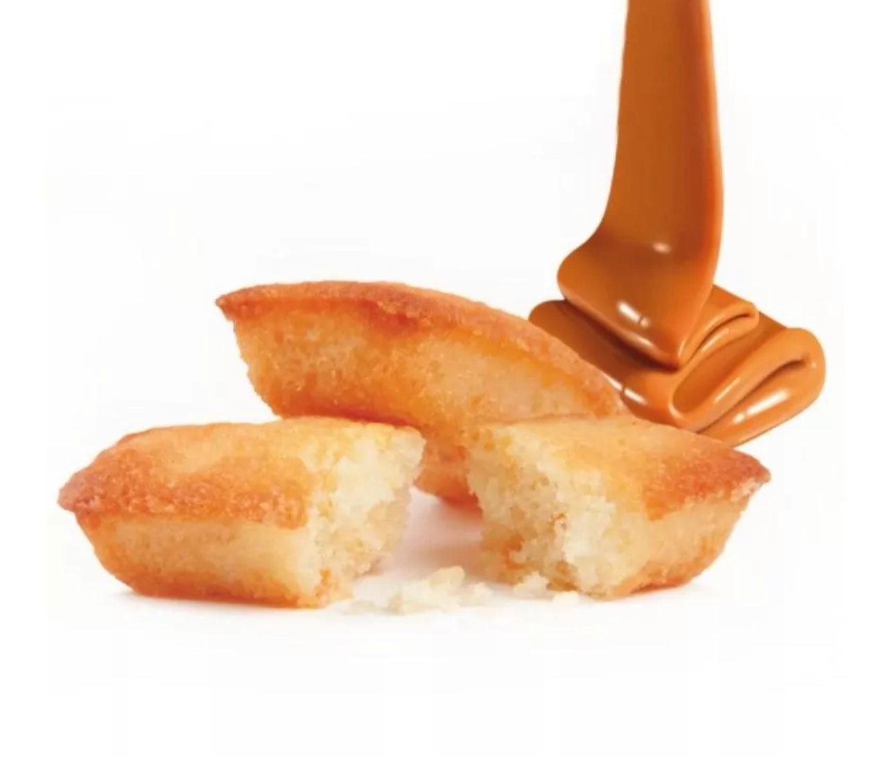 Mini financista de caramelo de mantequilla salada x15 - 150g