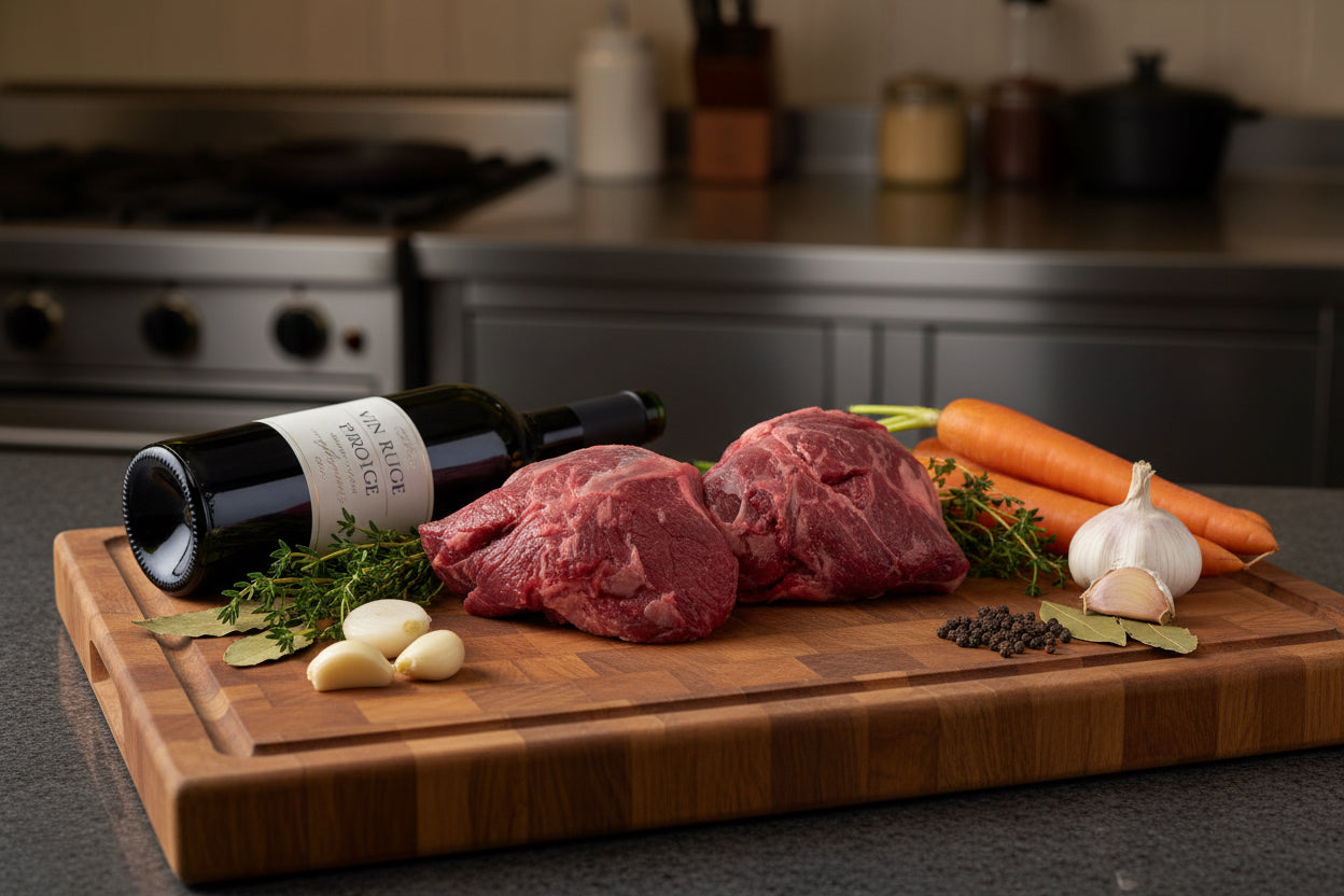 Noix de joue de boeuf épluchée ±2kg