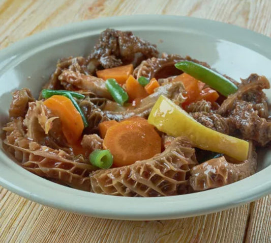 Caen-style beef tripe cooked with butter and Calvados - 500g