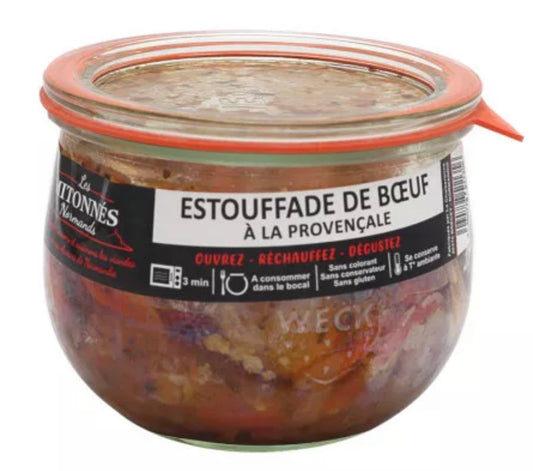 Estofado de ternera normanda al estilo provenzal - 375g