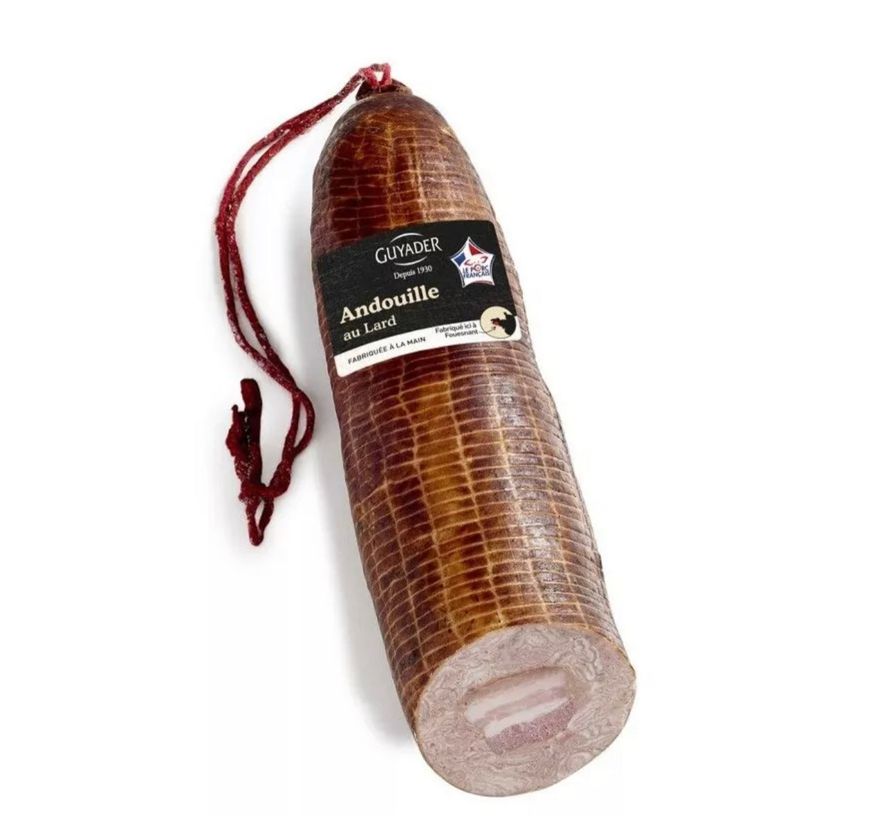 Andouille con tocino ±180g