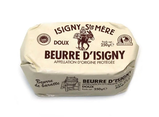 Isigny AOP soft churned butter - 250g