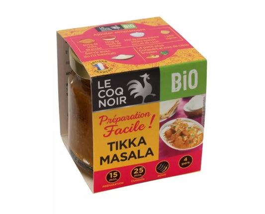 Tikka masala orgánico de fácil preparación - 80g