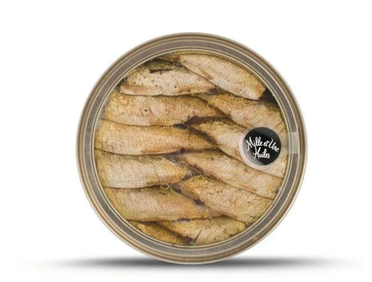 Small sprats smoked in olive oil - 120g