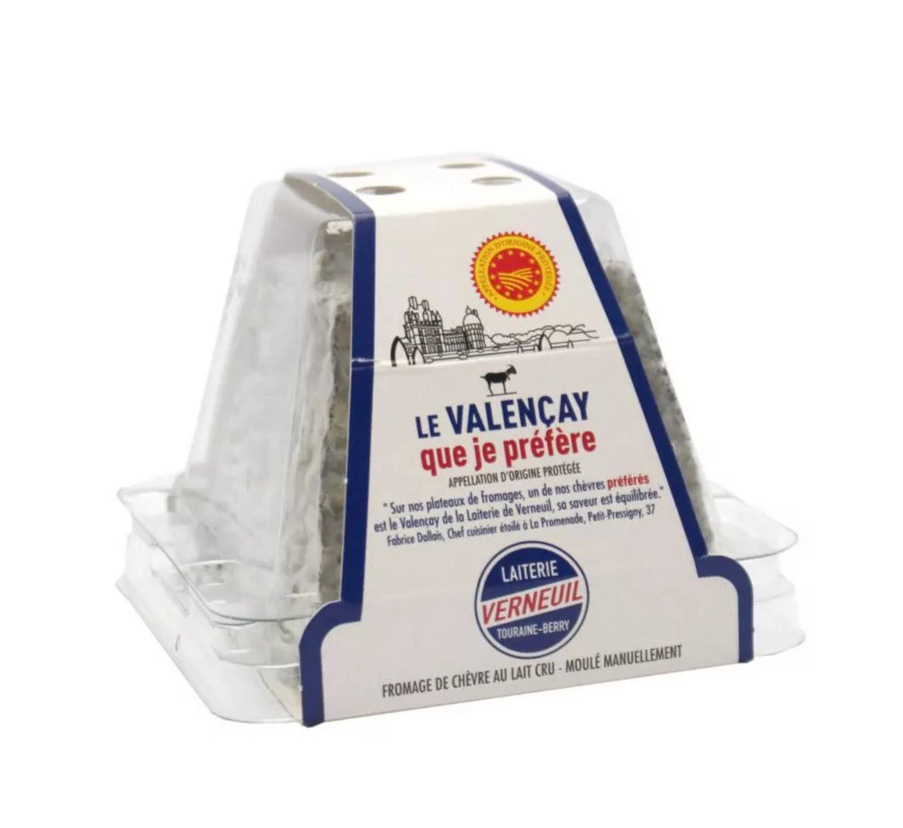 Pyramide de Valençay AOP with raw milk - 220g