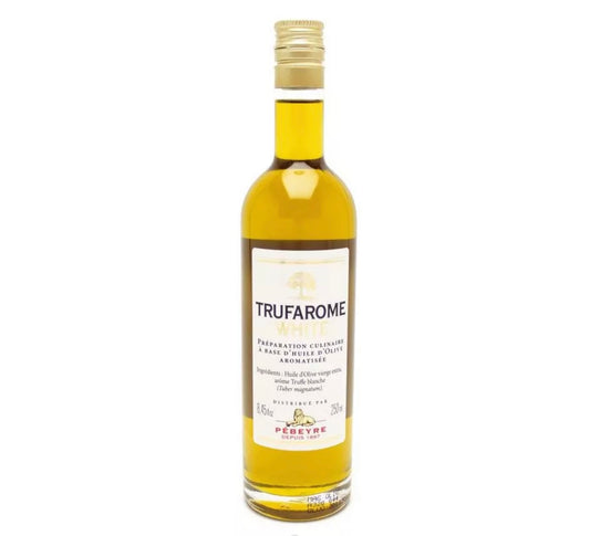 Olive oil flavored with white truffle - 25cl