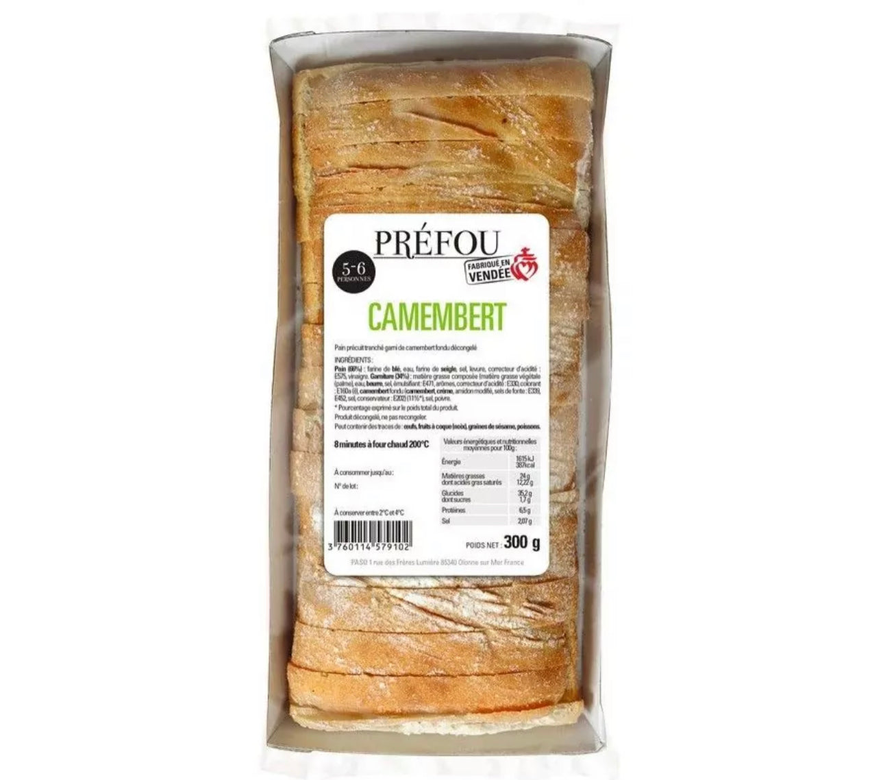 Prefou con Camembert - 300g