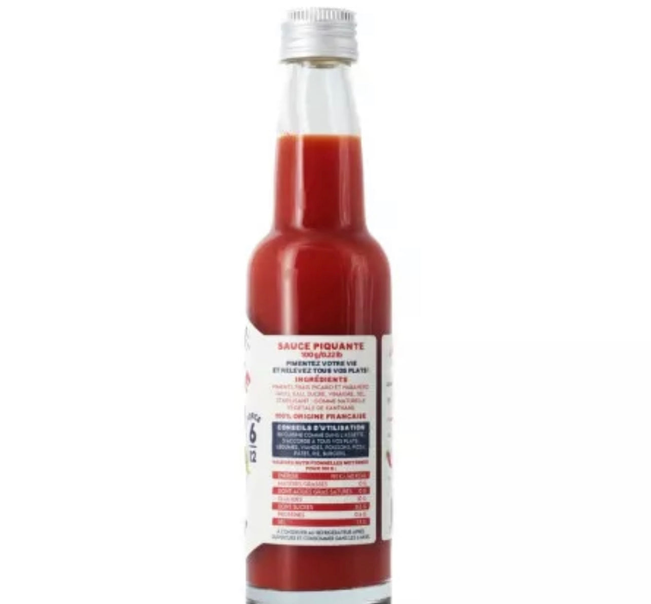 Le Piment Français hot sauce | Strength 6/12 - 100g