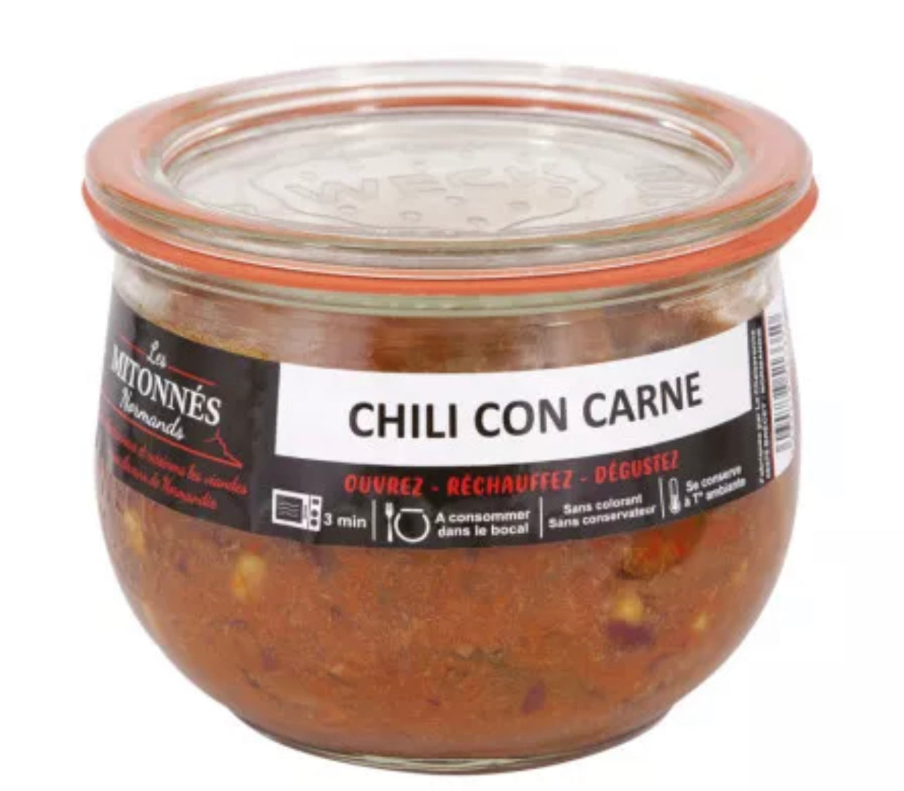 Normandy beef chili con carne - 375g