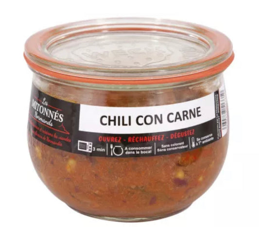 Chili con carne de ternera normanda - 375g