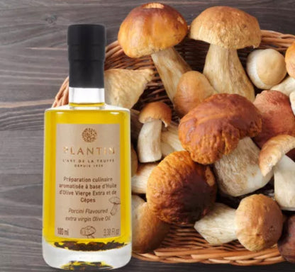 Preparation based on extra virgin olive oil with porcini mushrooms - 10cl