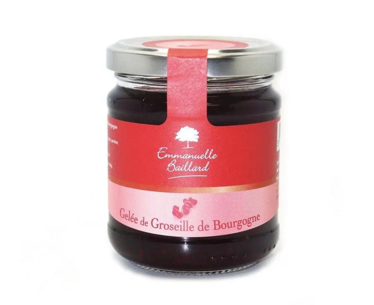 Gelatina extra de grosella roja Borgoña - 220g