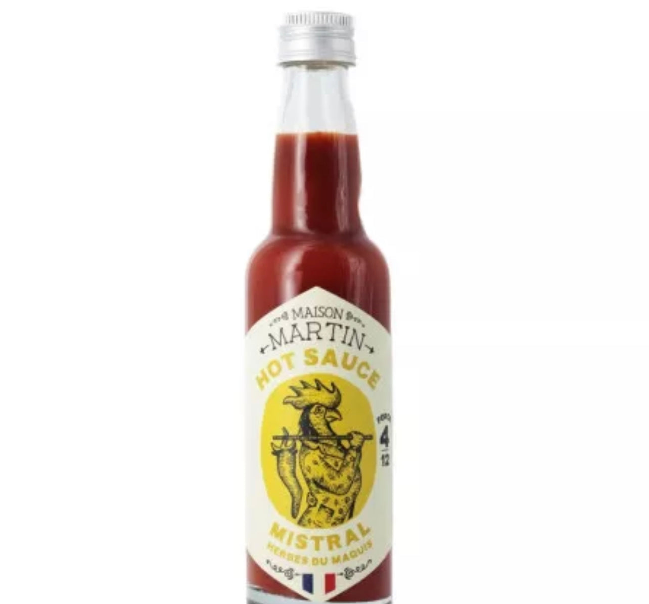 Mistral hot sauce with herbs from Provence | Strength 4/12 - 100g
