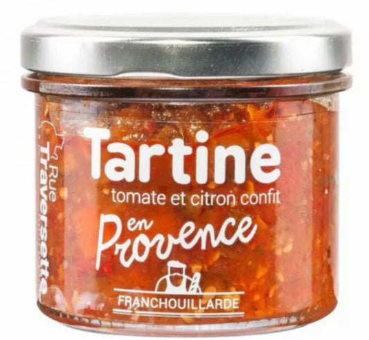 Tartine en Provence - Tartinable de tomate et citron confit - 90g