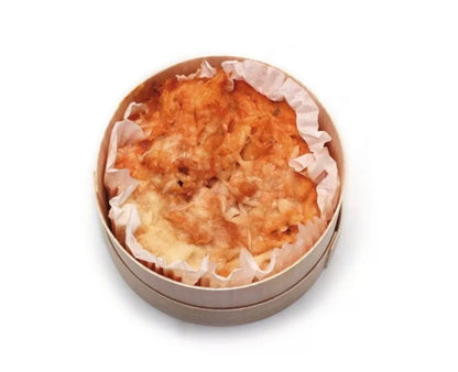 Penne gratin with salmon in wooden box - 300g