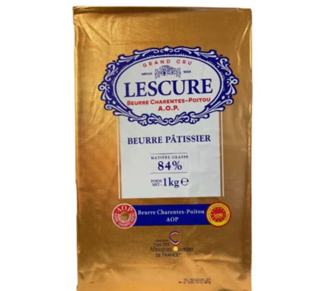 Beurre pâtissier Charentes-Poitou AOP - 1kg