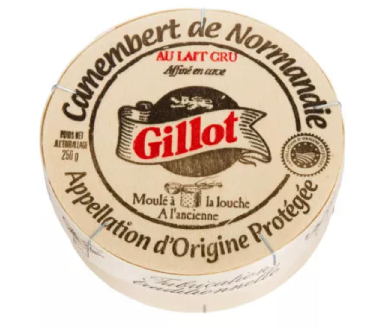 Camembert de Normandie AOP con leche cruda - 250g