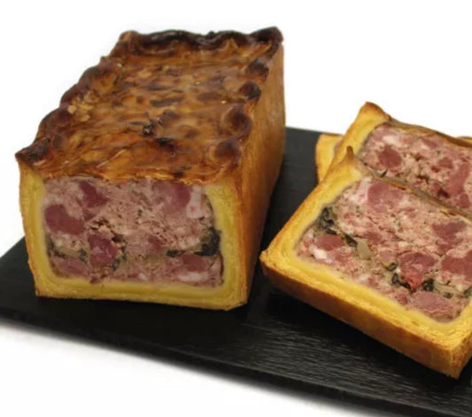 ✨Demi Pâté en croûte de sanglier et cèpes ±2,3kg✨