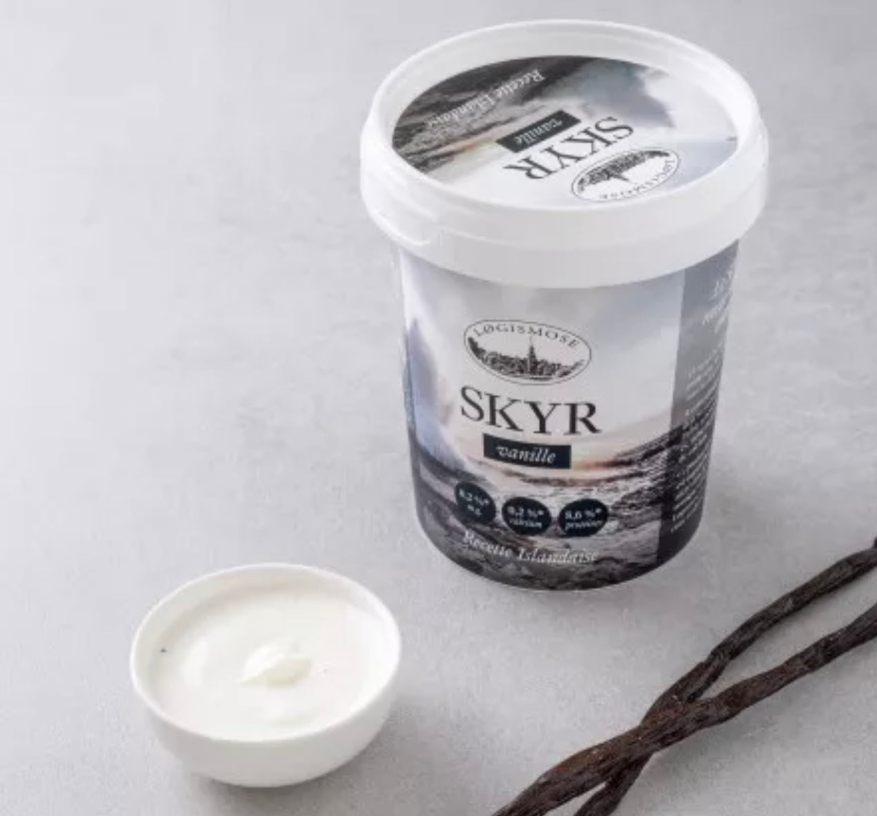 Vanilla Skyr | Concentrated fermented milk 0.2% fat - 450g