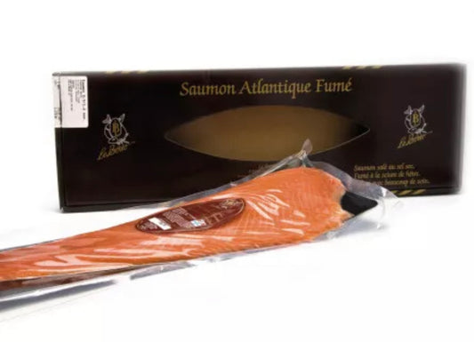 Hand-sliced ​​Norwegian smoked salmon ±1kg