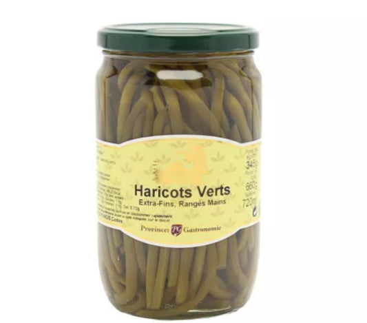 Haricots verts extra fins - 660g