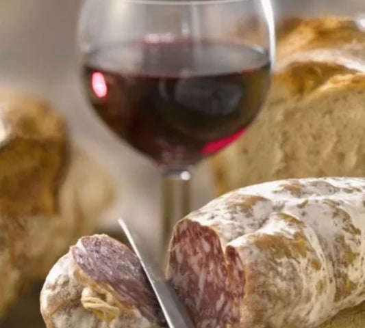 Dry sausage with Cahors wine ±300g
