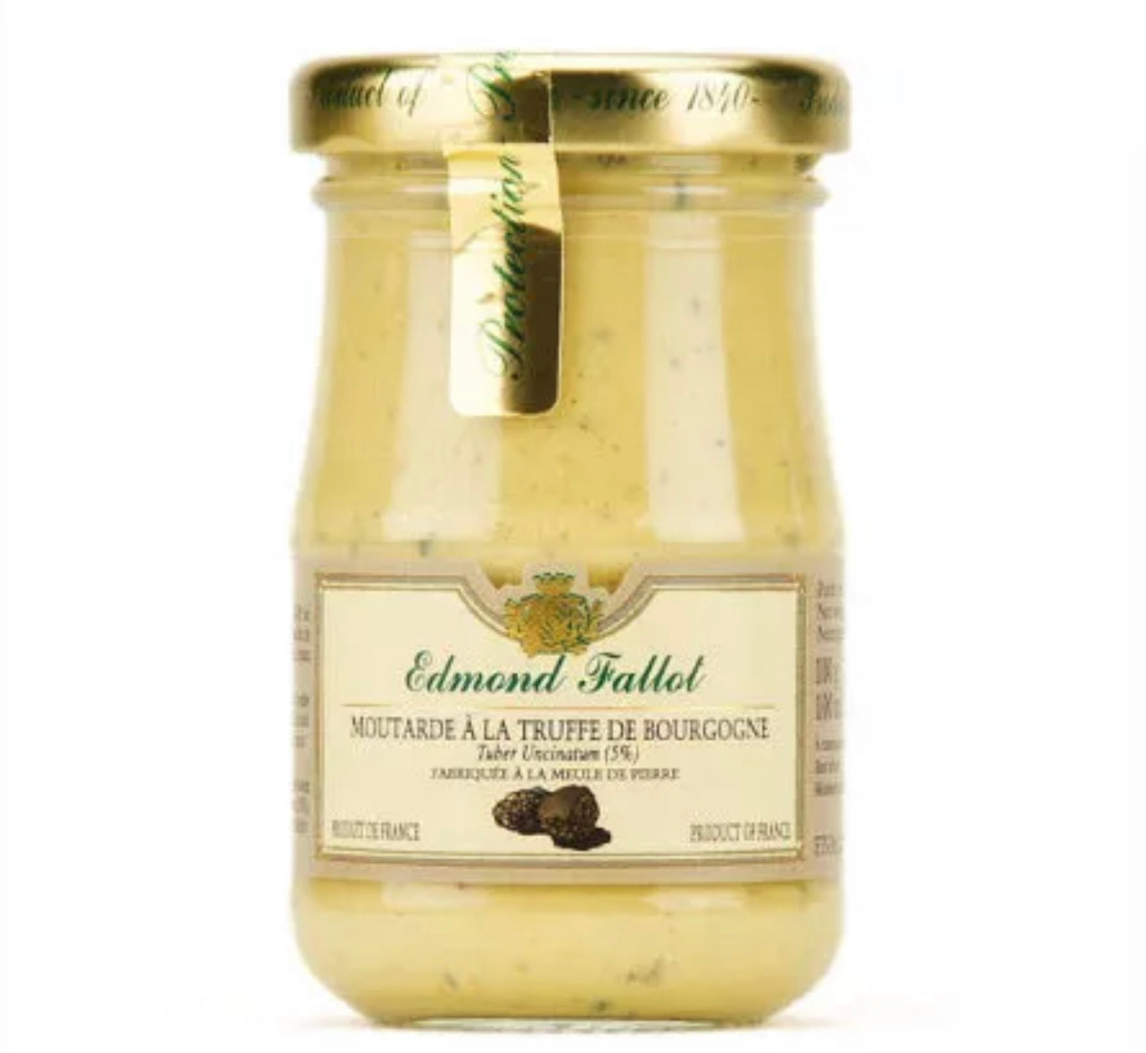 Burgundy truffle mustard "Tuber Uncinatum" 5% - 100g