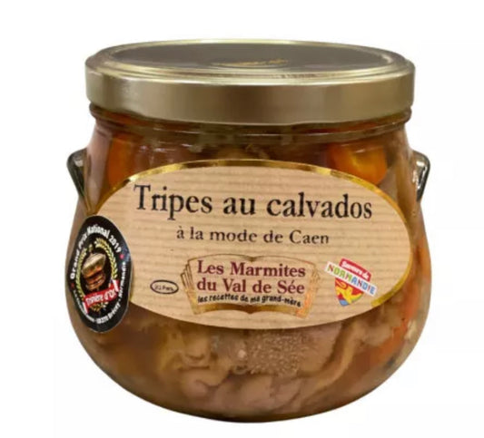 Tripes de boeuf au Calvados à la mode de Caen - 750g