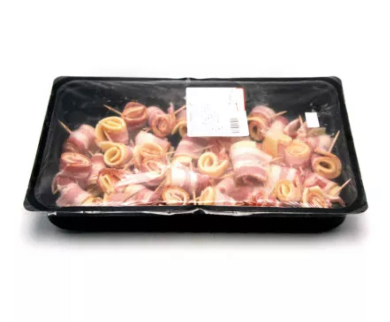 Roulés cocktail bacon‑fromage x48 ±640g