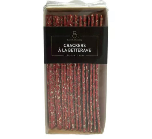 Long beetroot crackers - 130g
