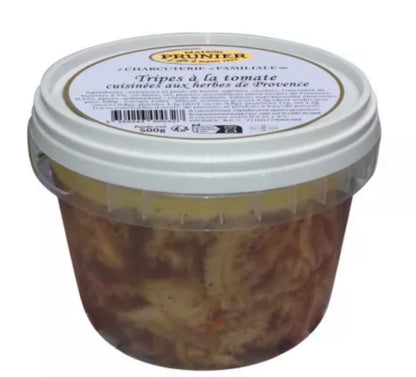 Beef tripe with tomatoes cooked with Provence herbs - 500g