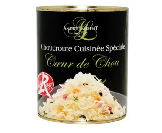 Chucrut cocido especial Corazones de col - Label Rouge - 810g
