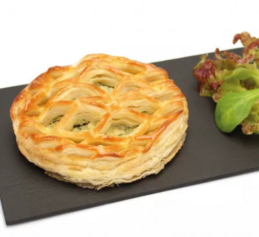 Salmon and spinach puff pastry 2x110g