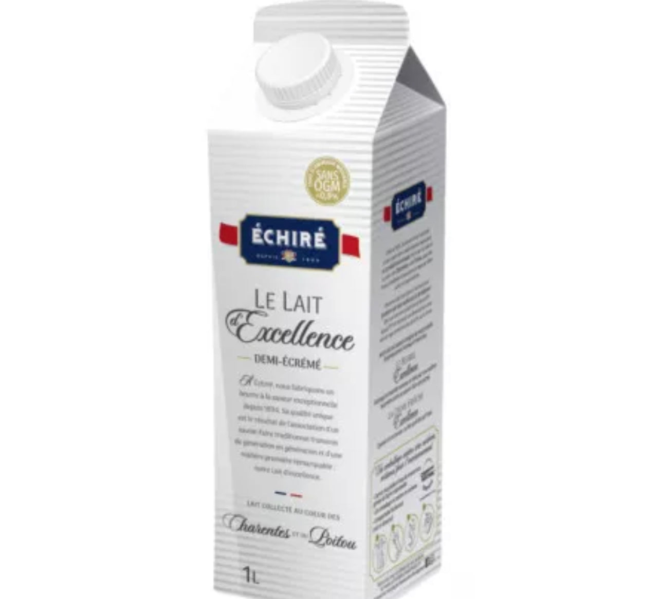 UHT semi-skimmed milk - Le Lait d'Excellence - 1L
