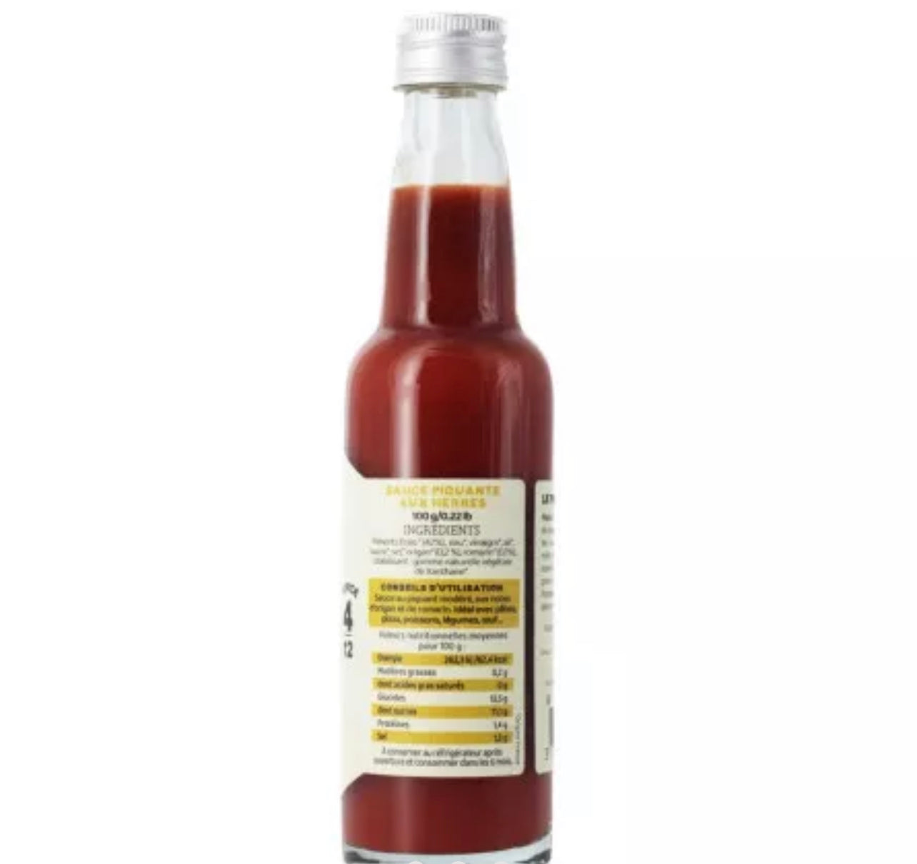 Mistral hot sauce with herbs from Provence | Strength 4/12 - 100g