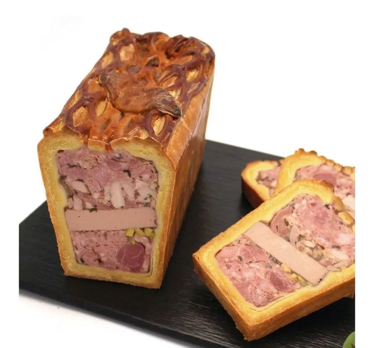 Medio paté de pintada y colmenillas ±2,3kg