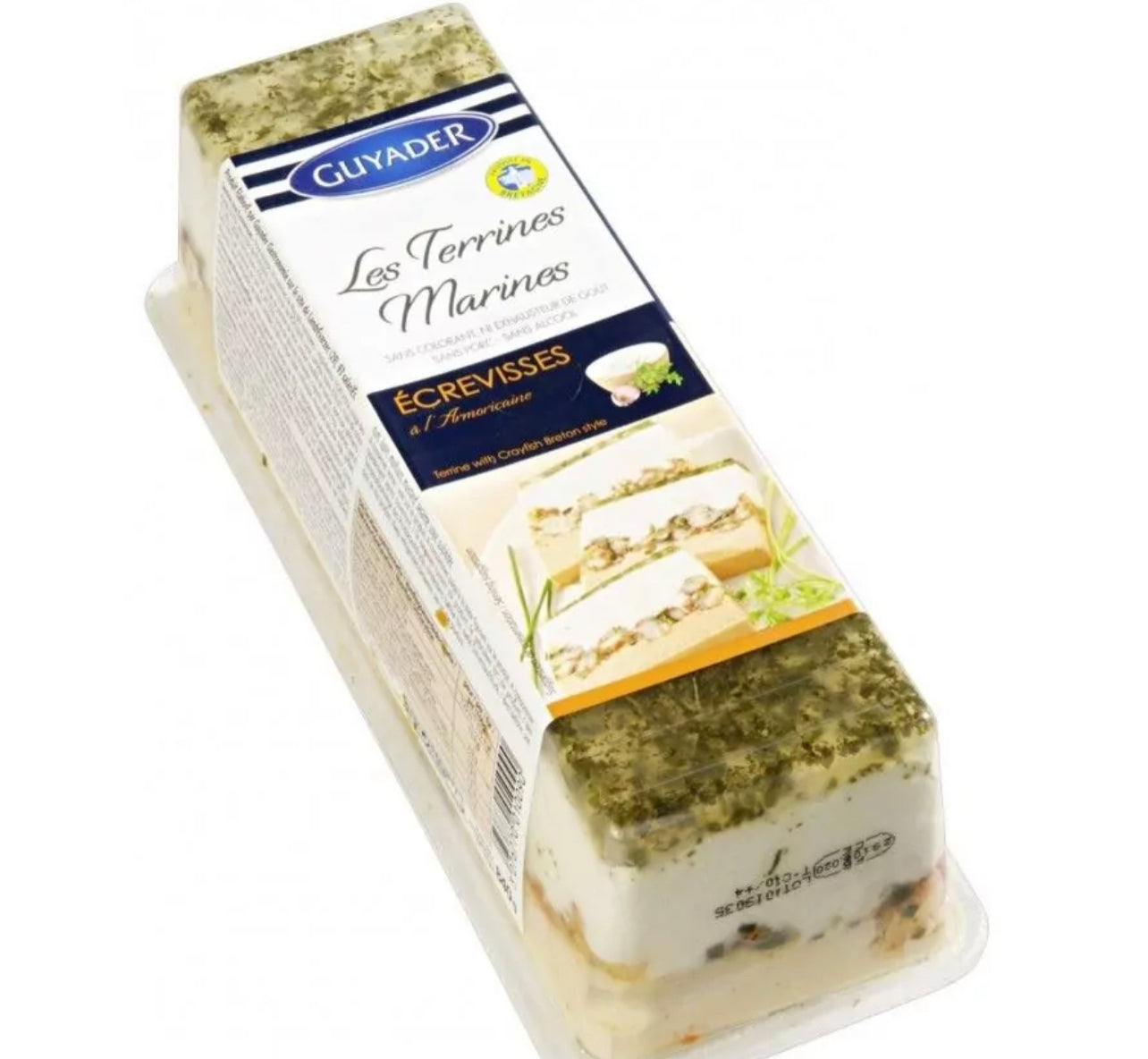 Terrina de cigalas armóricas - 840g