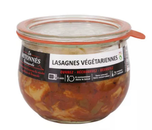 Lasaña vegetariana - 375g