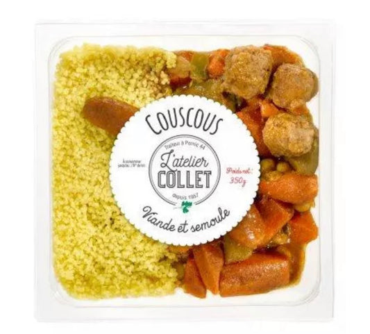 Meat and semolina couscous - 350g