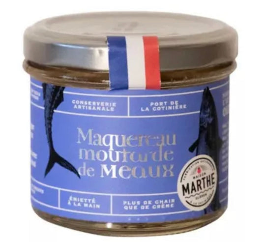 Crumbled mackerel with Meaux mustard - 90g