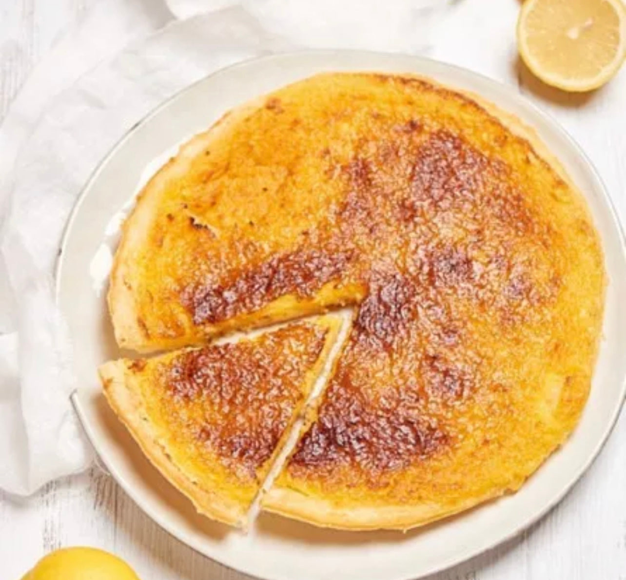 Tarte au citron 28cm - 1,1kg