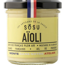 Aïoli artisanal à l'ail français verrine 140g