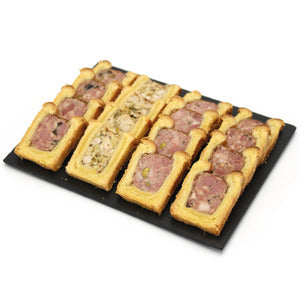 ✨Assortment of Slices of mini pâtés en croûte 4x4 256g✨